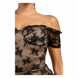 Private Affair Lace Mini Dress