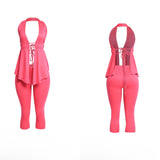 Halter capri set