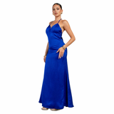 Grand Entrance Satin Maxi Dress