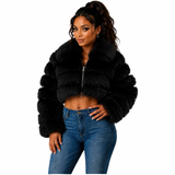 Rich Girl Energy Faux Fur Jacket
