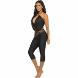 Lace Capri Set