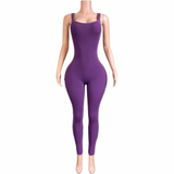Preety After Dark Lace Up Jumpsuit