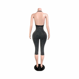 In Your Town Capri Jumpsuit