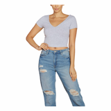 Basic Ribbed Crop Top