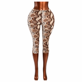 Wild Luxe Snake Capri Pants
