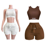Cutie patootie cropped set