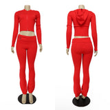 Cute and comfy buckle knit set