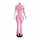 Preety Chic Jumpsuit W/Headband