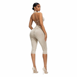 Body Language Lace Up Capri Set