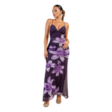 Lovely In Purple Maxi Dress