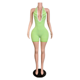 Fun In The Sun Striped Romper