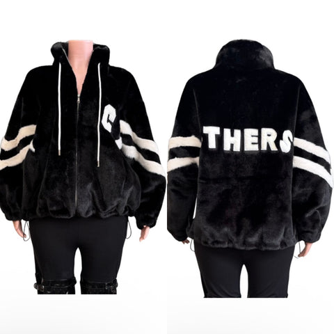 C others plush jacket