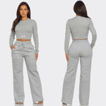 Cutie patootie pants set - long sleeve