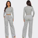 Cutie patootie pants set - long sleeve