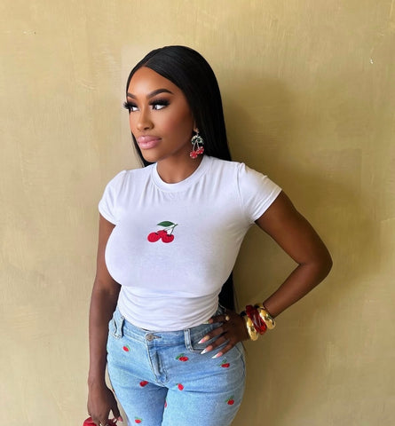 Triple Cherries tee