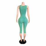 Hour Glass Capri Jumpsuit