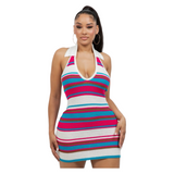South Beach Crochet Mini Dress