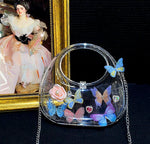 Spring Butterfly clutch bag
