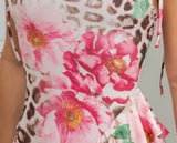 Preety Wild Bloom Halter Dress