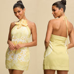 Preety in Orchid Flowers dress