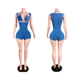Fun time beaded romper