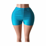 Preety Glossy Shorts