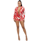 Red Alert Romper