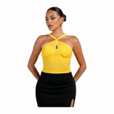In A Twist Mesh Top