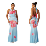 Sweet blooms skirt set