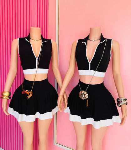 Out for fun skirt set