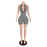 Fun In The Sun Striped Romper