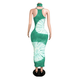Preety Enrgy tie dye dress w/headband