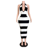 Paradise Striped Maxi Dress