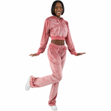 After Hours Diamond Velour Set