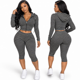 Preety In Motion Capri Set