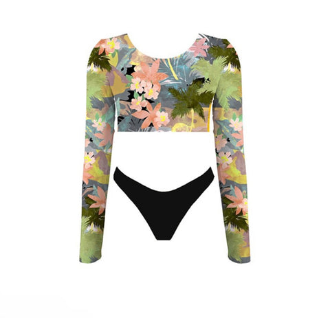 Flowers swimsuit