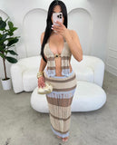 Hey beautiful knit skirt set