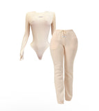 Cutie Patootie Jogger Set- Long Sleeve