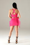Zipper skirt set