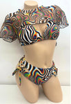 Psychedelic swirl bikini