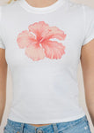 Flower babe tee