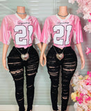 Legendary jersey top