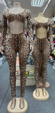 Cheetah girl jumper