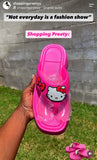 Hello Kitty Pink Platform Sandals