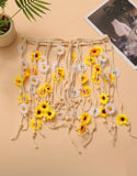 Daisy tassel skirt