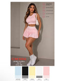 Court Side Skirt Set
