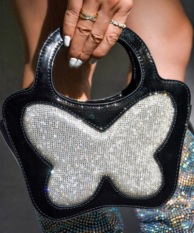 Crystal Butterfly bag