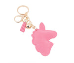 Unicorn crystal keychain