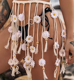 Daisy tassel skirt