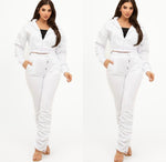 Stacked sweatsuit